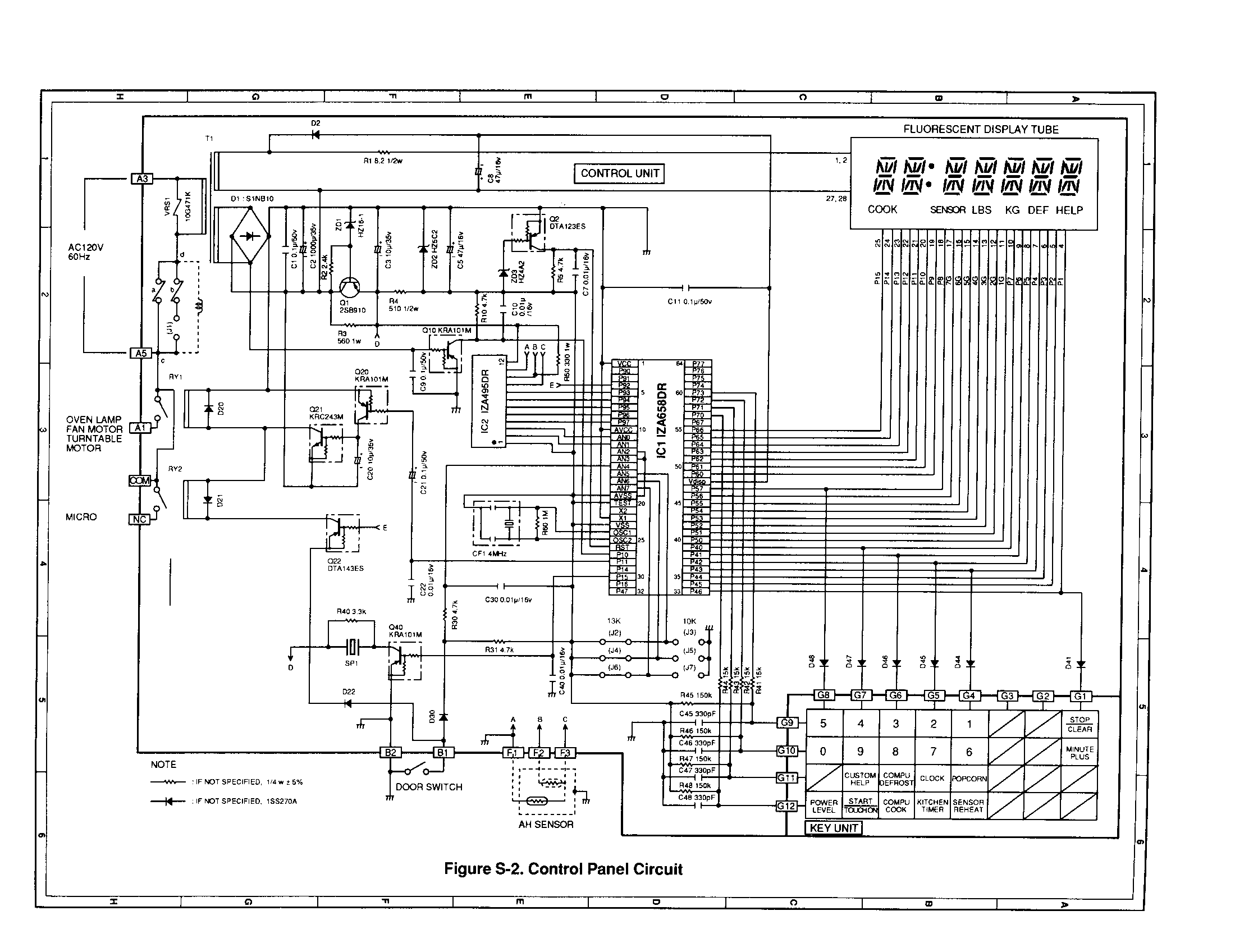 Control panel circuit