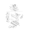 Kenmore 59671289101 machine compartment diagram