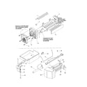 Kenmore 59671289101 icemaker assembly diagram