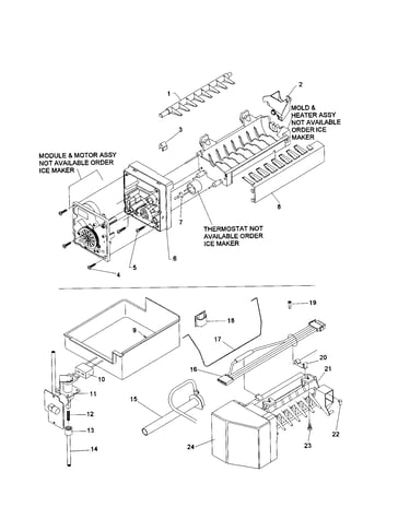Icemaker assembly