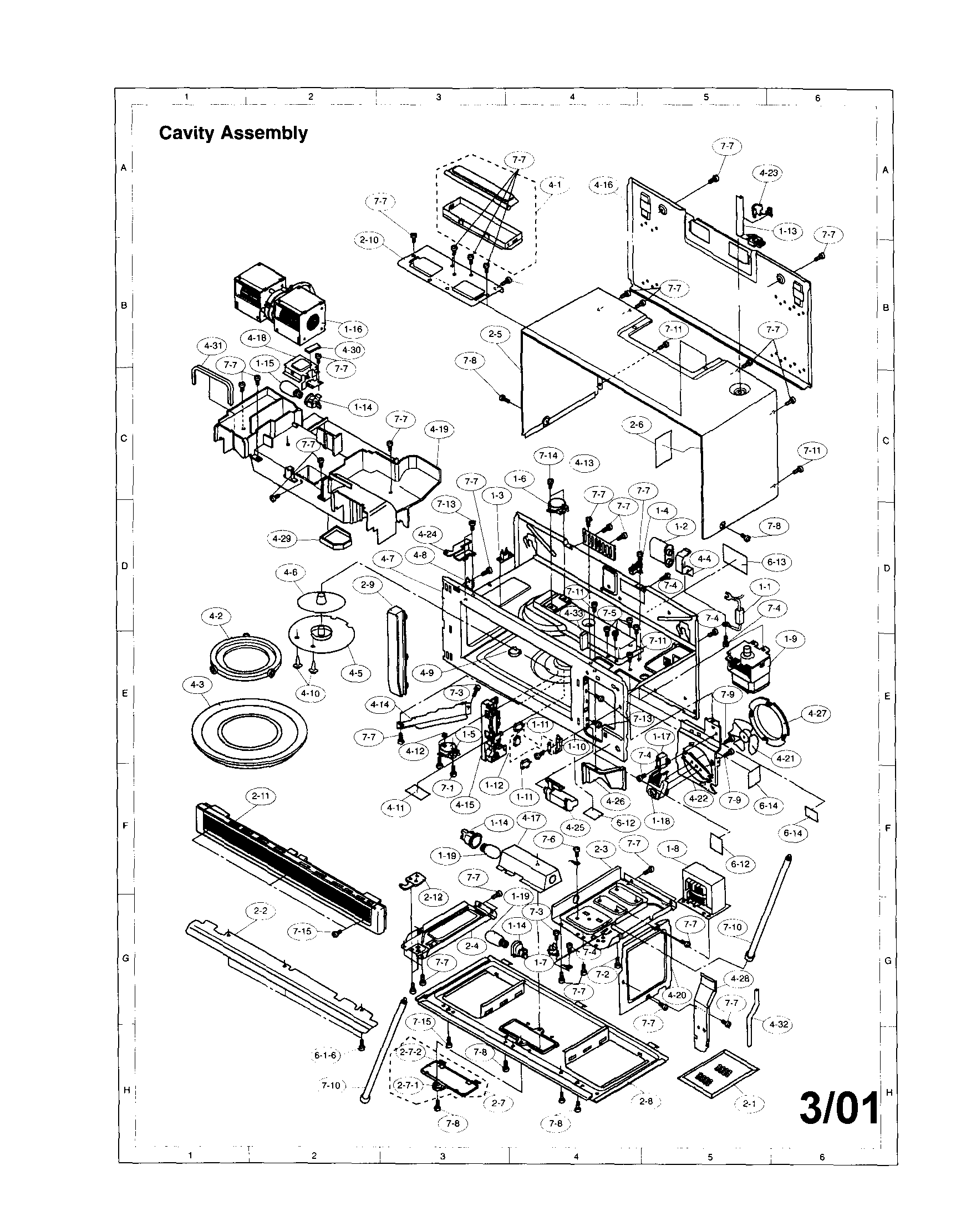 Cavity assembly