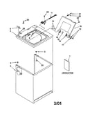 Top and cabinet