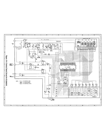 Control panel circuit r-2a85/95