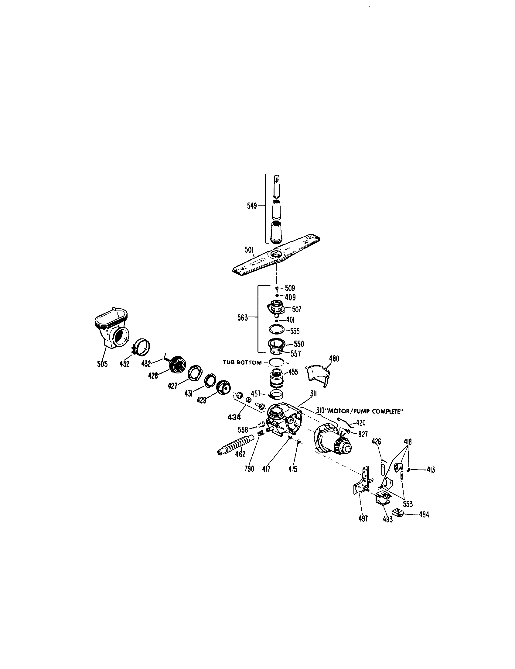Motor pump