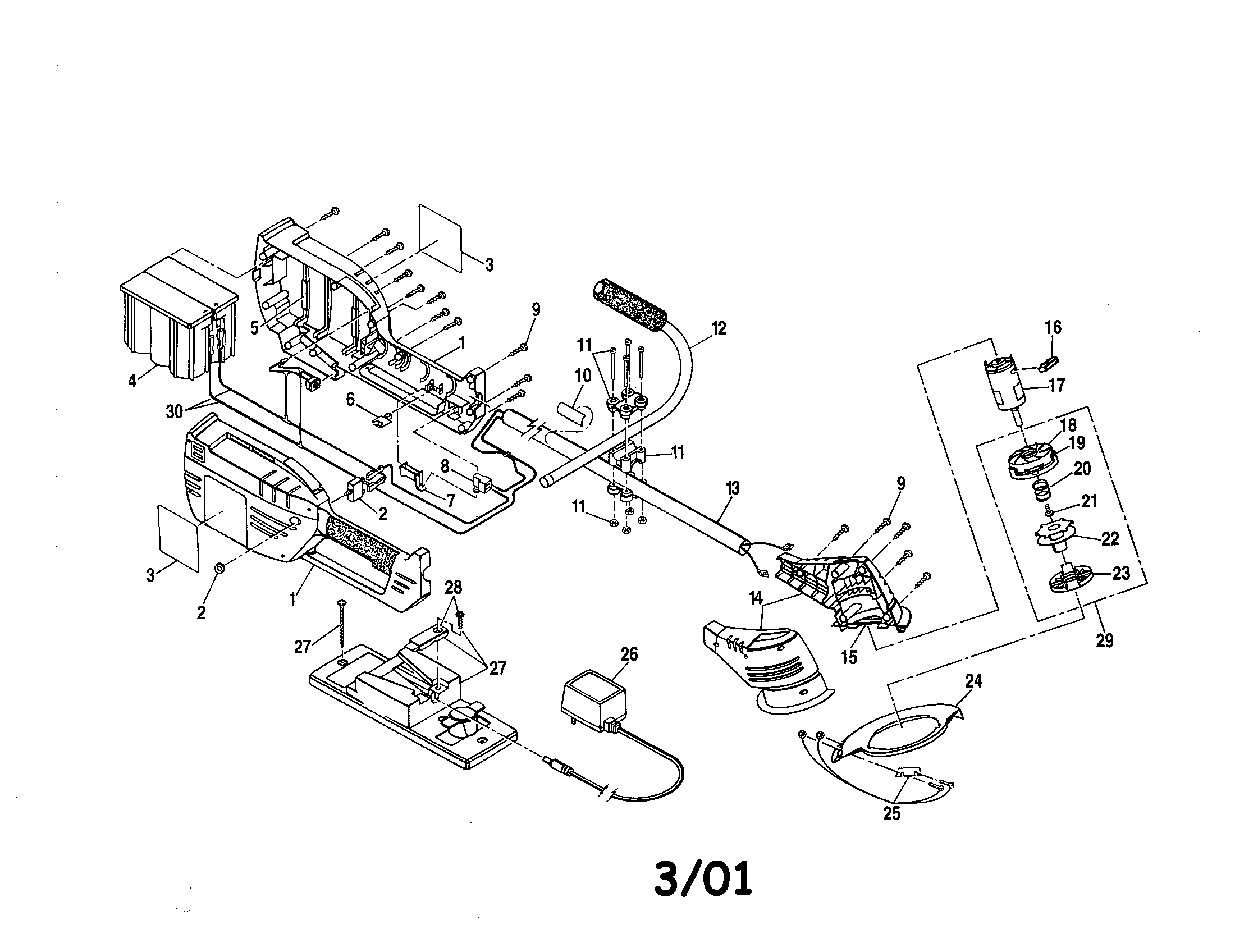 12 VOLT CORDLESS WEEDWACKER