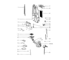 Eureka 4686ATV motor cover diagram