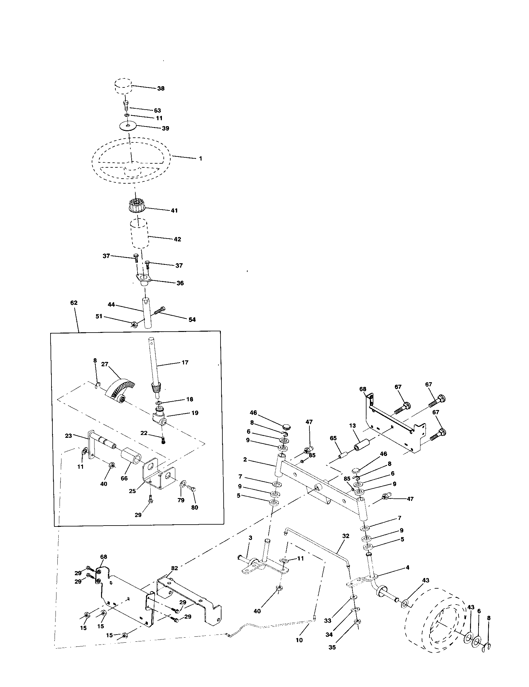 Steering assembly