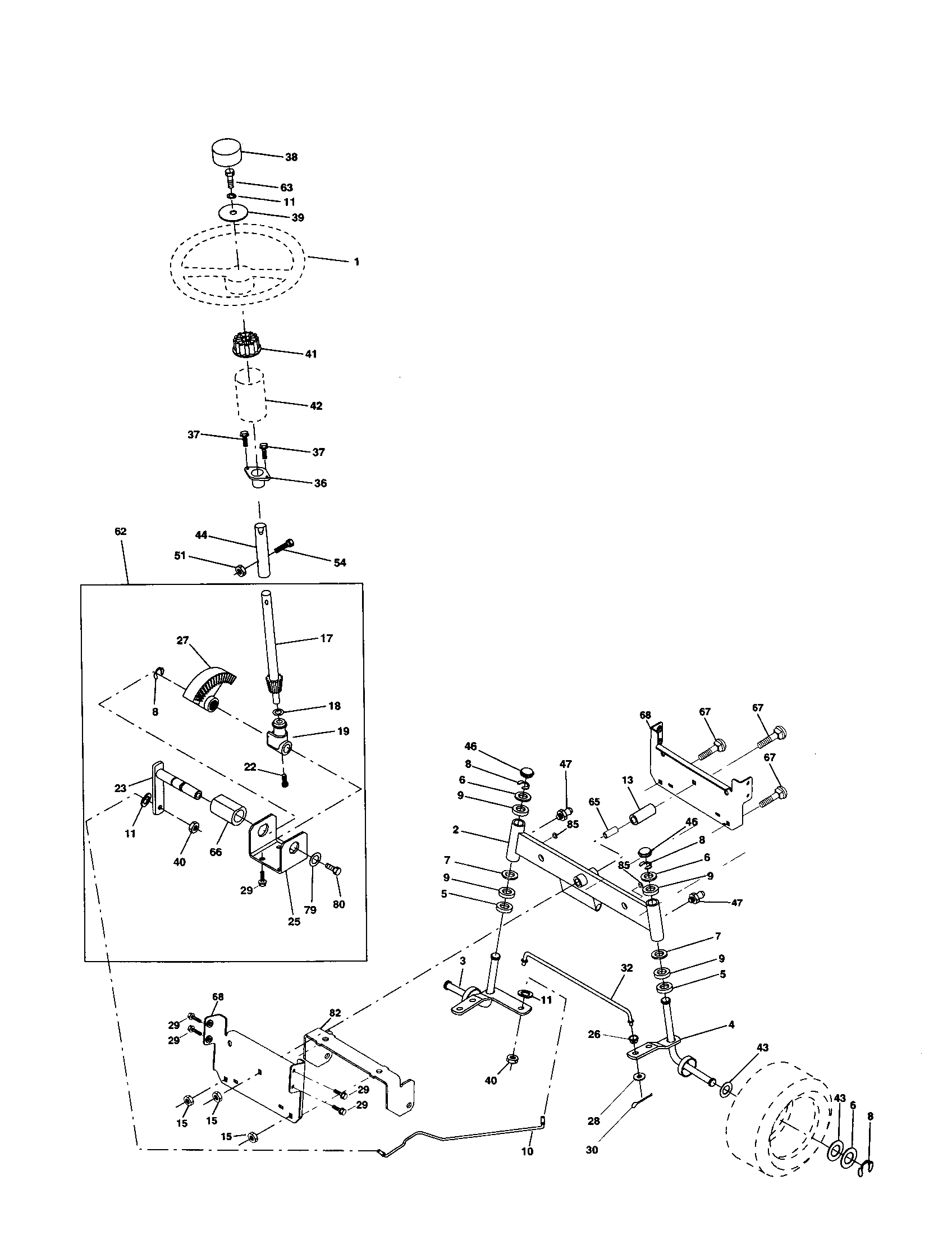 Steering assembly