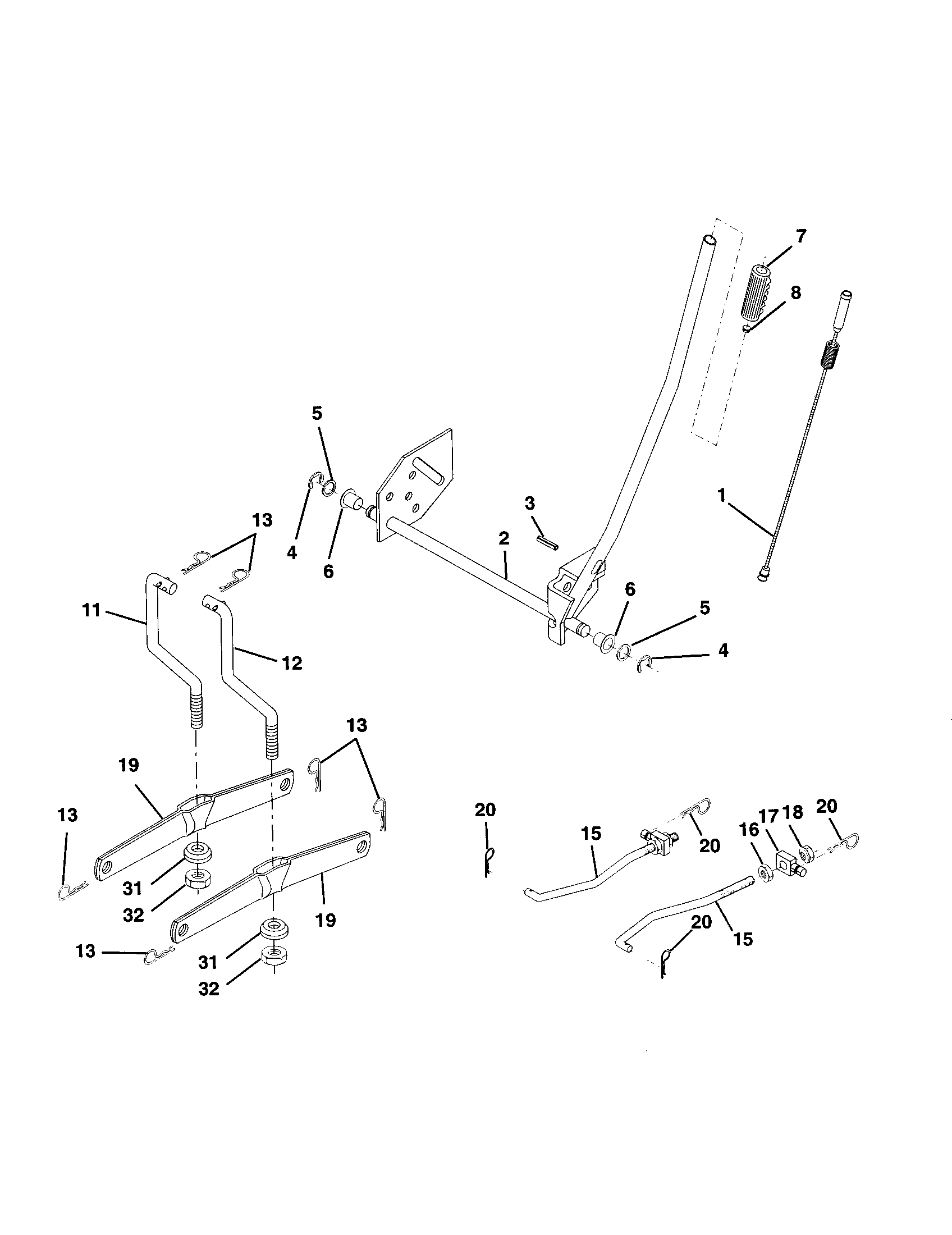 Mower lift