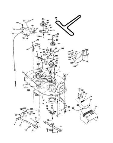 Mower deck
