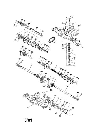 Dana transaxle