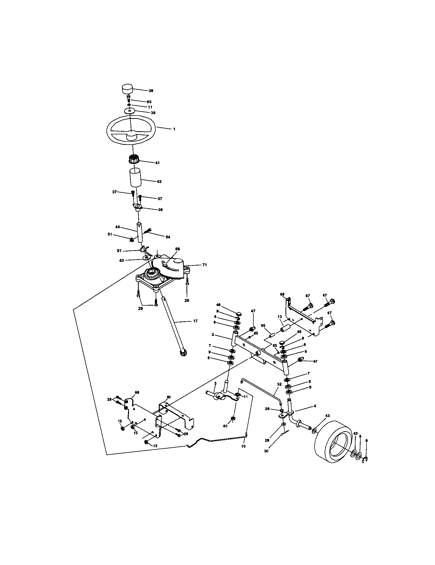 Steering assembly
