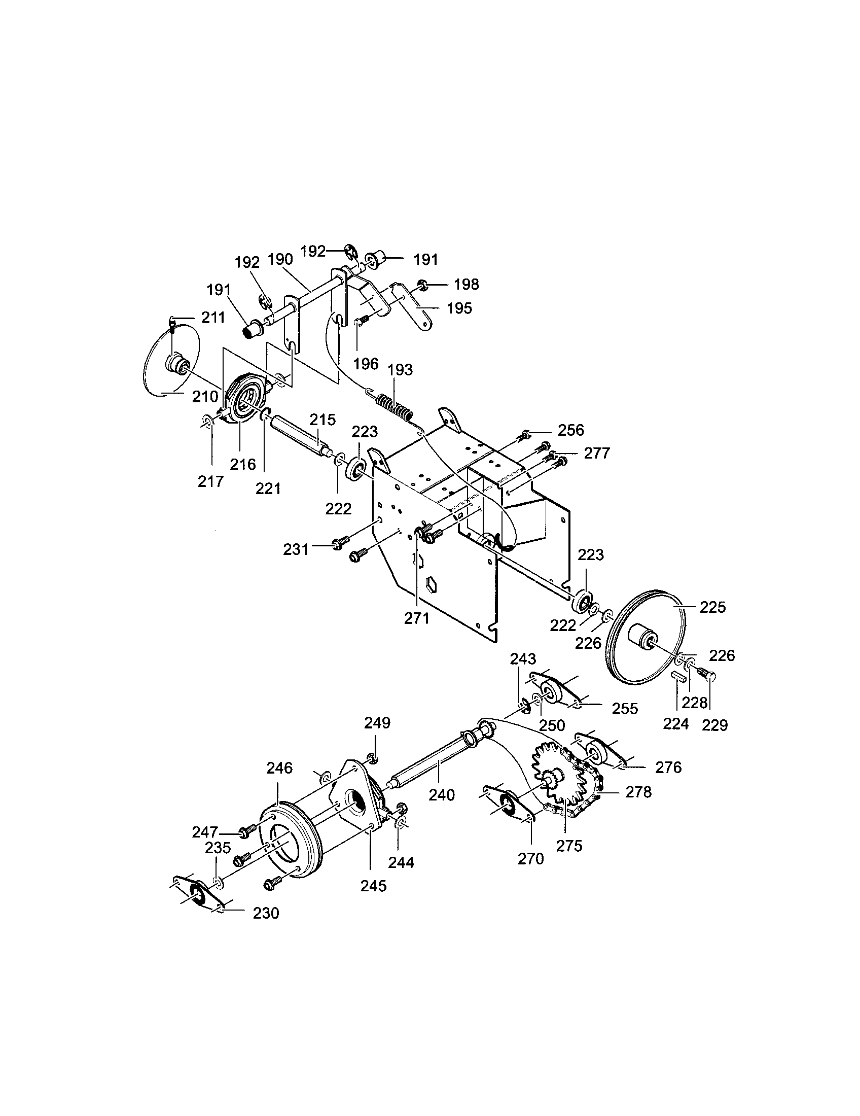 Official Craftsman 536886260 gas snowblower parts | Sears PartsDirect