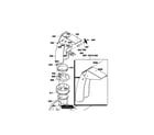 Craftsman 536886260 discharge chute assembly diagram