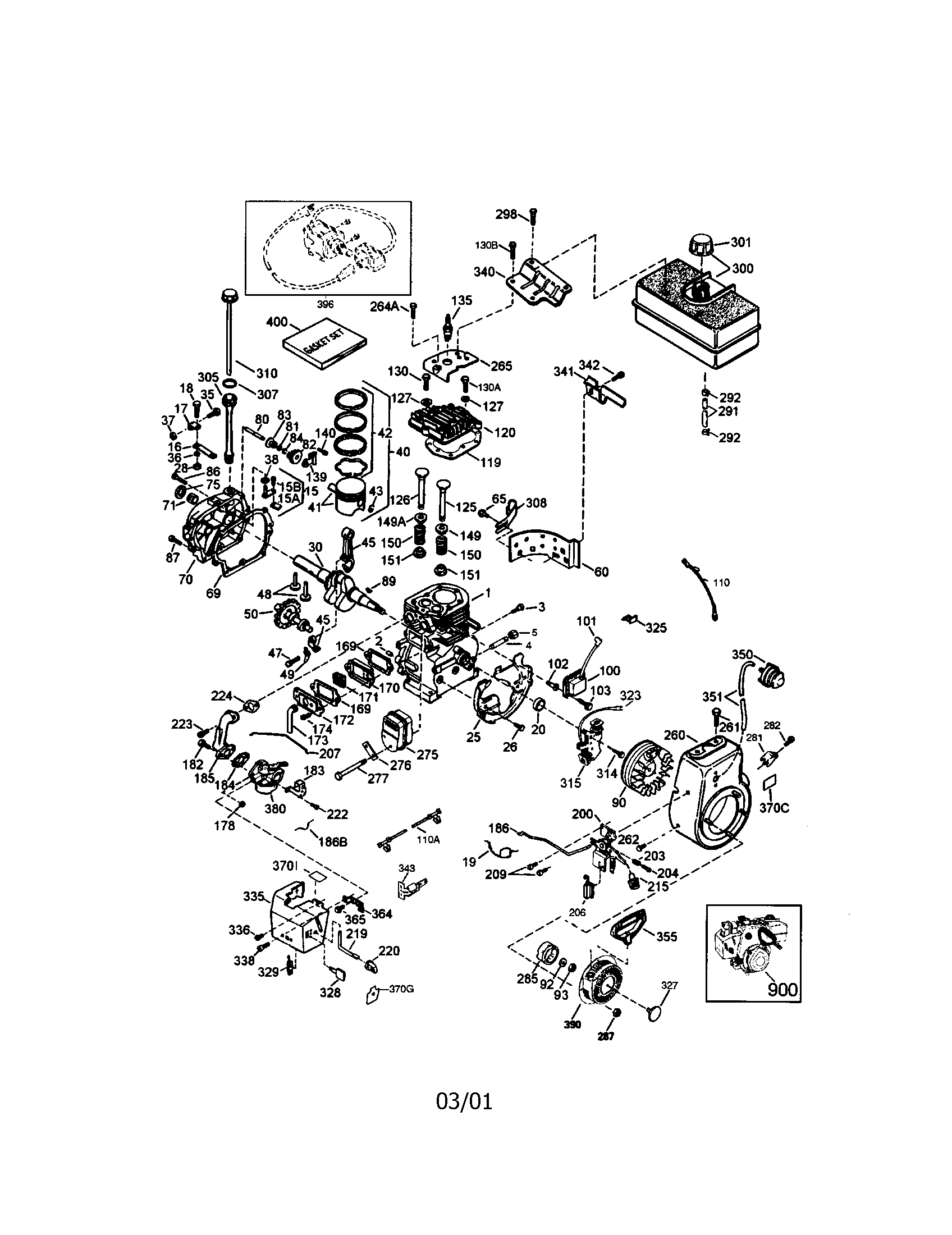 4-cycle engine