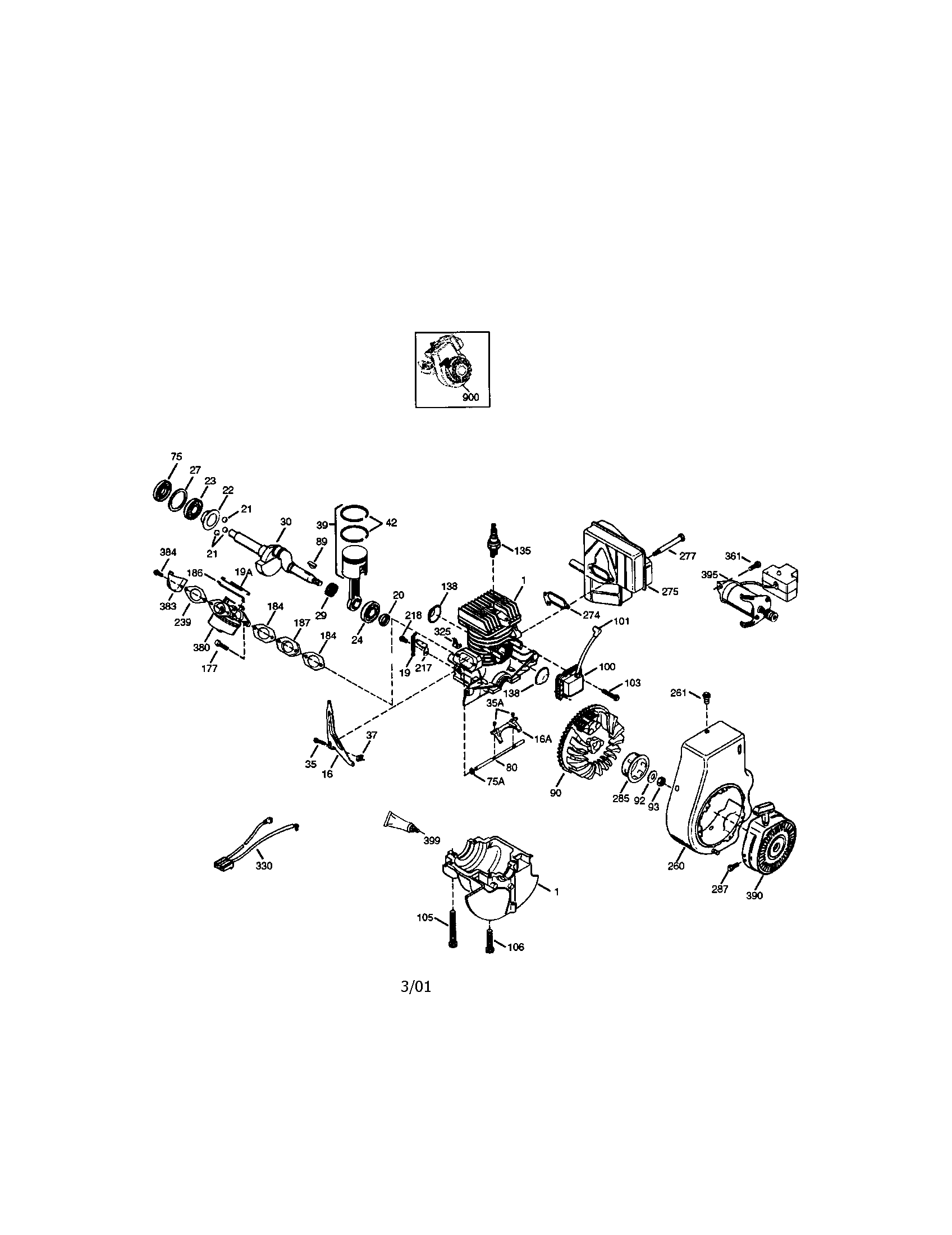 2-cycle engine