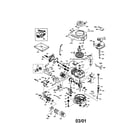 Craftsman 143015504 engine diagram