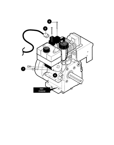 Electric start assembly