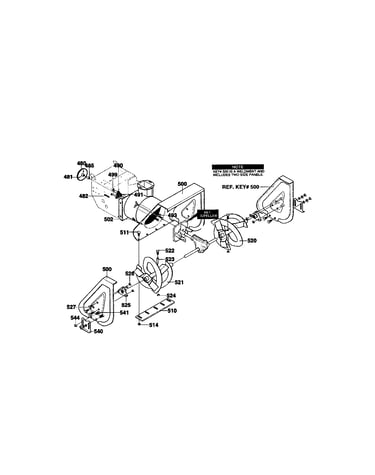 Auger housing assembly