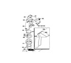 Craftsman 536886440 discharge chute assembly diagram