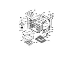 Kenmore Elite 91149014991 upper body diagram