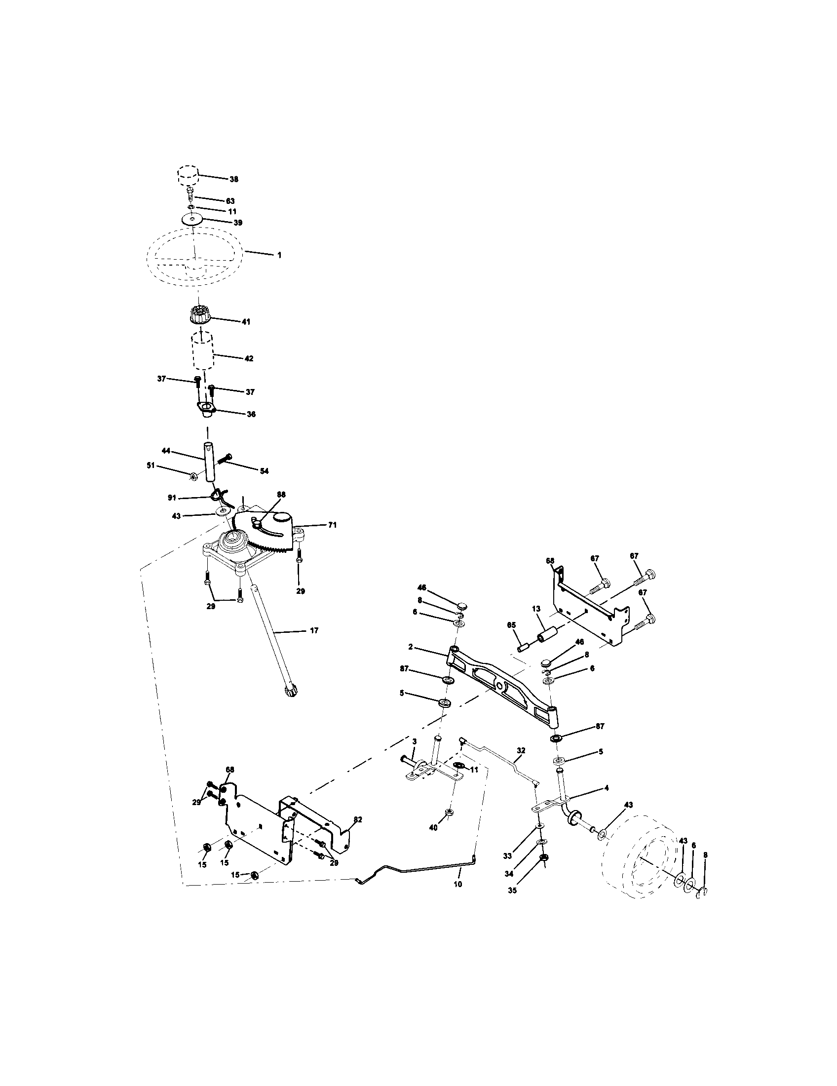 Steering assembly