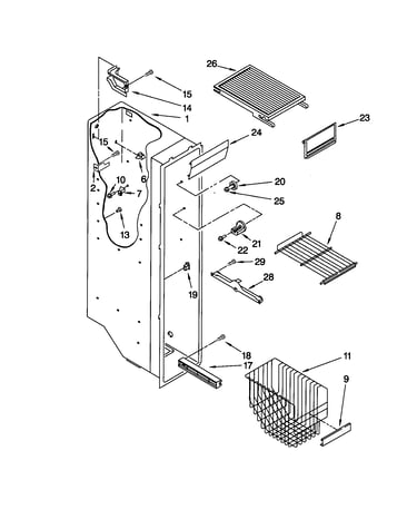 Freezer liner
