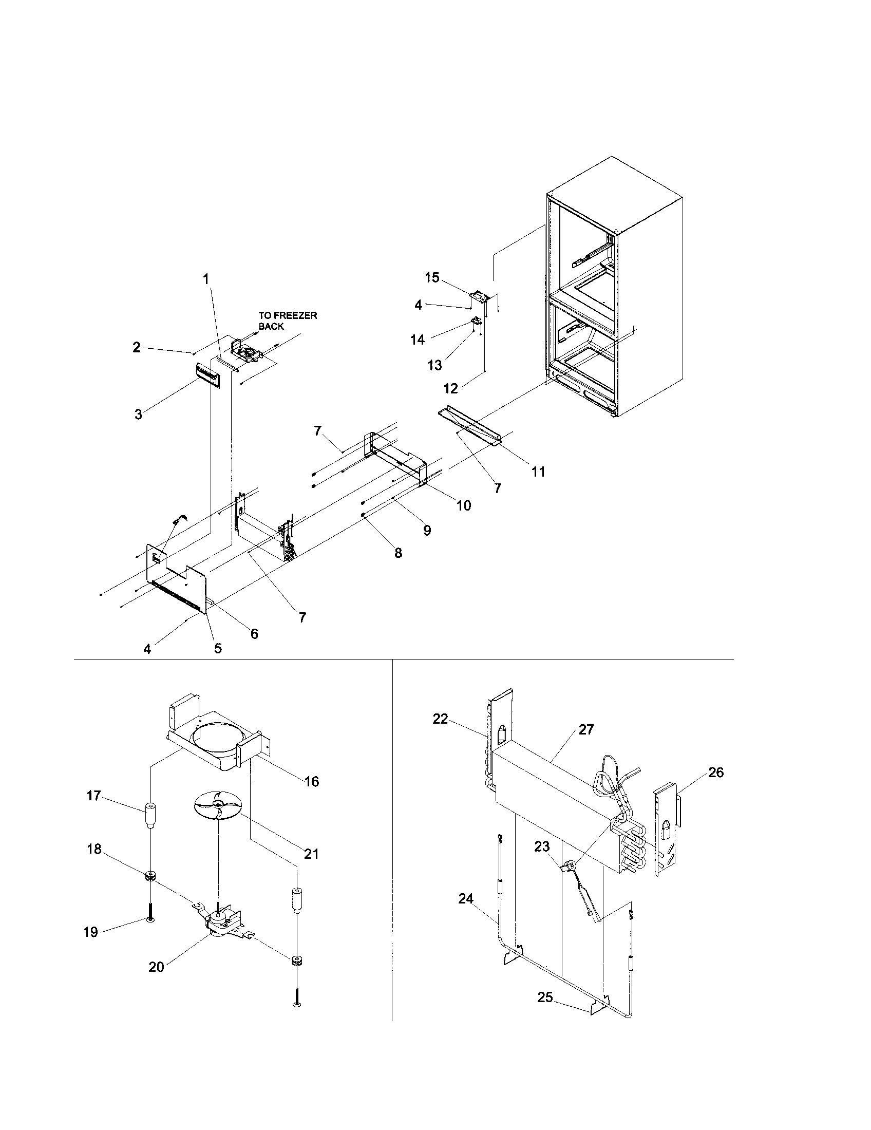 EVAPORATOR/FREEZER CONTROL