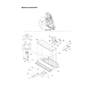 Kenmore 59661852101 machine compartment diagram