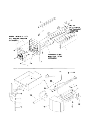 Icemaker assembly