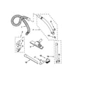 Kenmore 11627085792 hose and attachments diagram