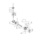 Kenmore 11022982100 brake/clutch/gearcase/motor/pump diagram