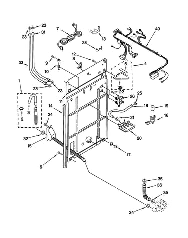 Rear panel