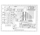 Sharp R-1440 touch control panel circuit diagram