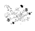 Craftsman 917388021 rotary lawn mower diagram