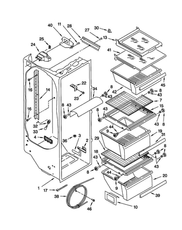 Refrigerator liner