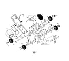 Craftsman 917388680 rotary lawn mower diagram
