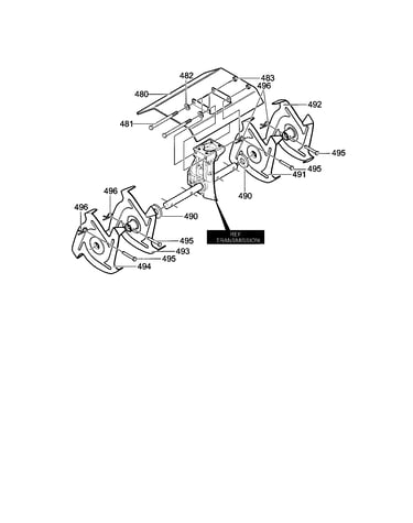 Tine assembly