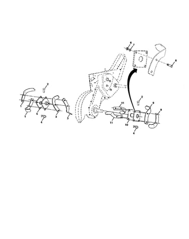 Tine assembly