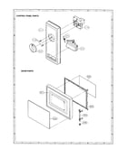 Control panel/door