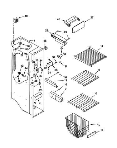 Freezer liner