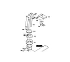 Craftsman 536881111 discharge chute assembly diagram
