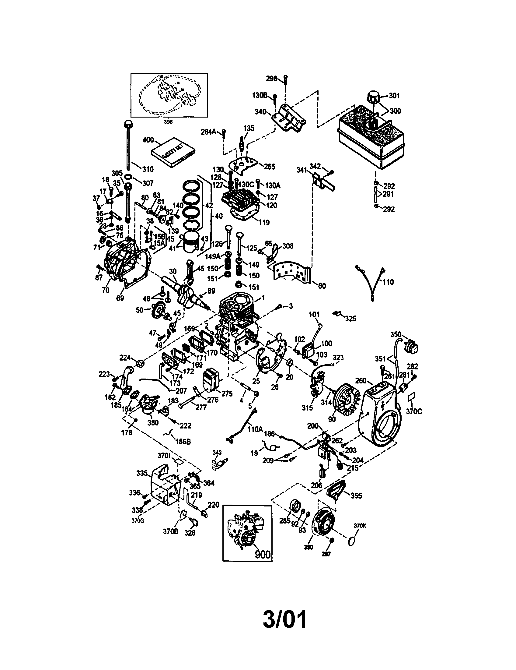 4-cycle engine