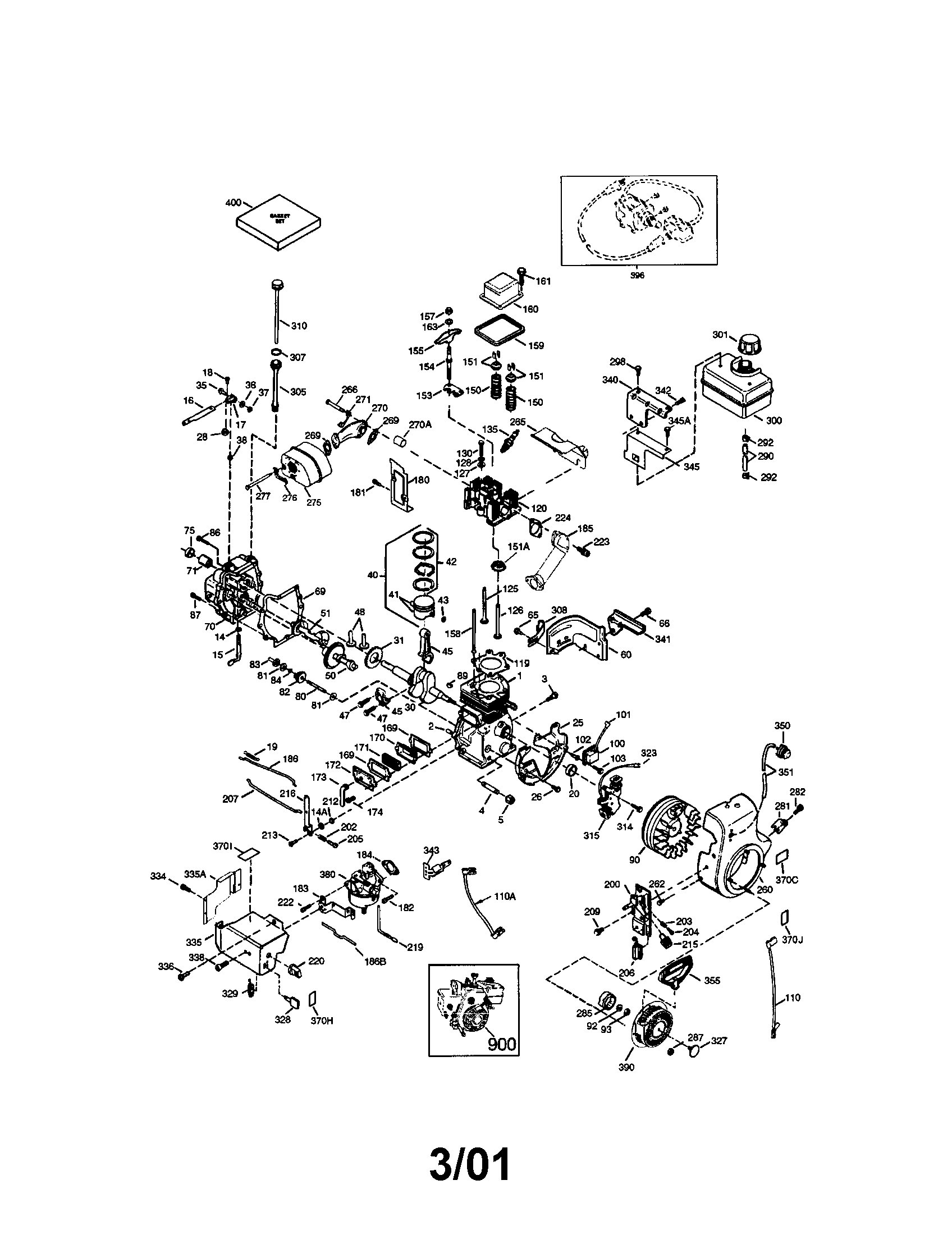 4-cycle engine