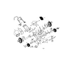 Craftsman 917389621 rotary lawn mower diagram