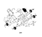 Craftsman 917389680 rotary lawn mower diagram