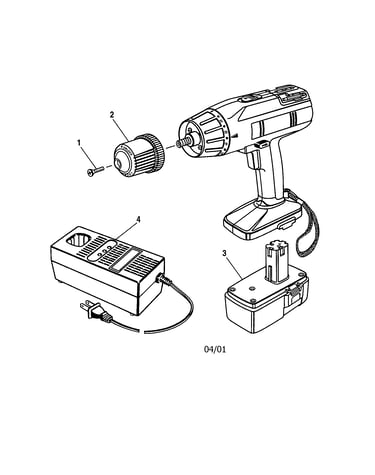 3/8" - 16.8 volts drill-driver