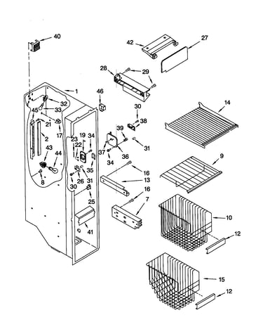 Freezer liner