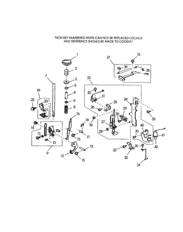 Front bracket unit
