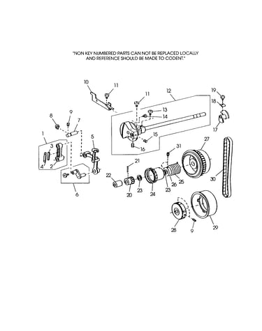 Upper shaft unit
